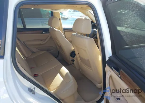 2013 BMW X3 xDrive28I z USA, uszkodzony, nr VIN 5UXWX9C56D0A08340